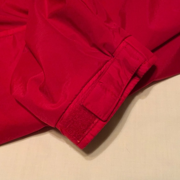 A/E Sport & Co. Red Weather Resistant Nylon, Cotton Lined, Hooded Jacket (XXL) - Picture 6 of 10